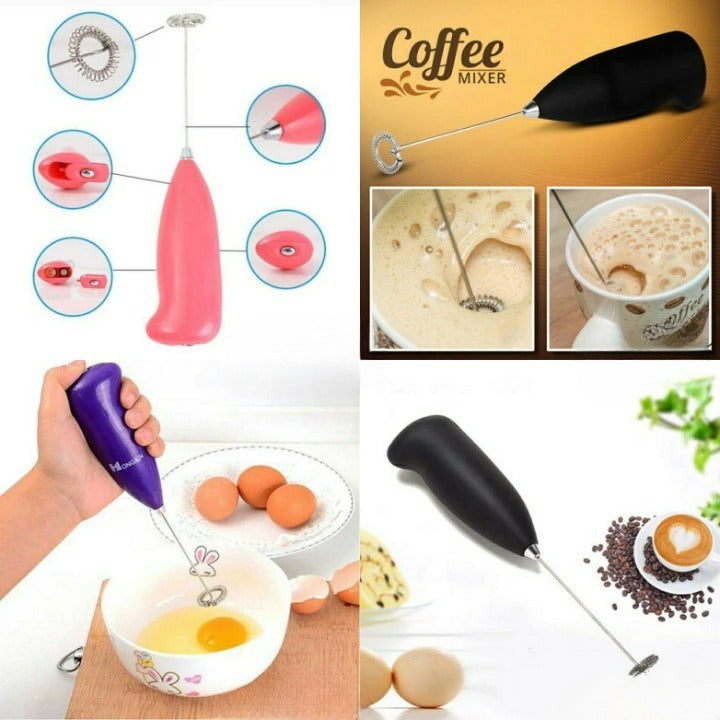 Multipurpose Electric Coffee Beater – Handheld Milk Frother & Egg Mixer Multipurpose Electric Coffee Beater – Handheld Milk Frother & Egg Mixer