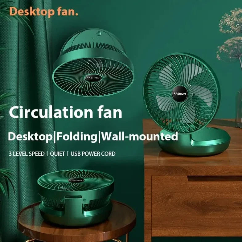 Portable Folding Fan USB Rechargeable Telescopic -3 Speeds Adjustable speed and Height Fan Portable Folding Fan USB Rechargeable Telescopic -3 Speeds Adjustable speed and Height Fan