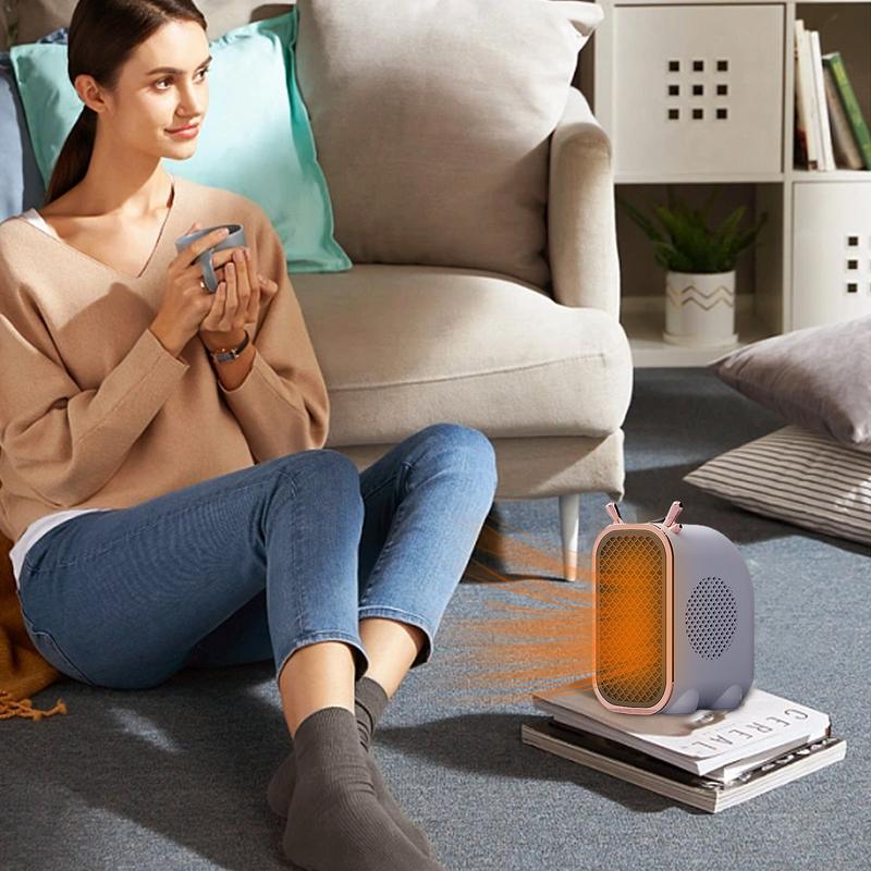 Portable Electric Desk Air Heater for Room - 800W Portable Electric Desk Air Heater for Room - 800W