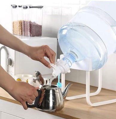 Water Bottle Stand and Nozzle with Stopper – Durable High-Quality Dispenser with Premium Box Packaging For Home And Office Use