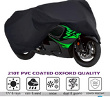 Bike Top Cover – Water & Scratch Proof Parachute – Fits CD70CC and 125CC Bikes (Random color)