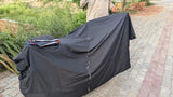 Bike Top Cover – Water & Scratch Proof Parachute – Fits CD70CC and 125CC Bikes (Random color)